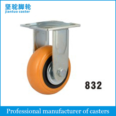 Extra Heavy Duty PU Caster (Yellow PU 6mm) 832