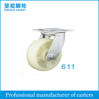 Heavy Duty Pattern Nylon Caster (Double Bearing 5mm) 611