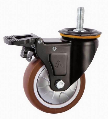 Chui Type Brown TPR Caster