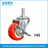 Light Duty Red PP Caster 145