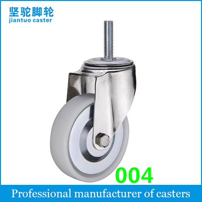 White PP Industrial Caster 004/344