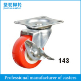 Light Duty Red PP Caster 143