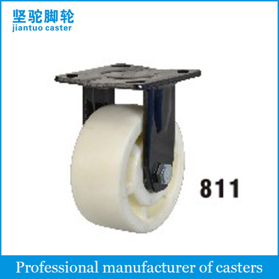 Extra Heavy Duty Elastic Nylon Caster (Double Bearing 6mm) 811