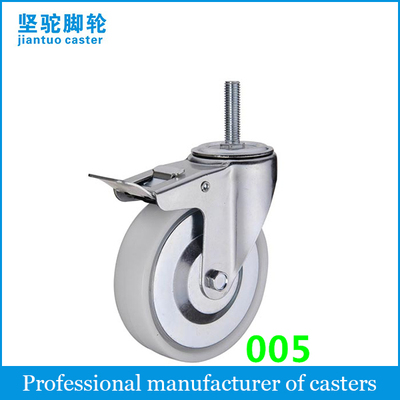 White PP Industrial Caster 005/345